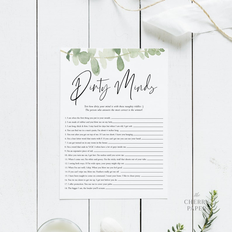 dirty-minds-what-am-i-bridal-game-bridal-shower-game-etsy