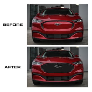 Ford Mustang Grille || Mach E mustang vinyl || Ford universal vinyl wrap || Vinyl wrap for mustang || Mach-E mustang stickers || Mach E