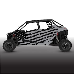 RZR Pro R 4 Ultimate Graphics Kit || RZR Pro || Polaris Decal Kit || 4 seater Rzr graphics || Premium Graphics Kit RZR || Flag Graphics kit