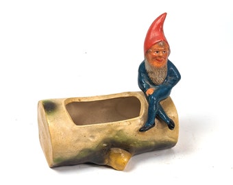 Vintage Gräfenroda Gnome Planter