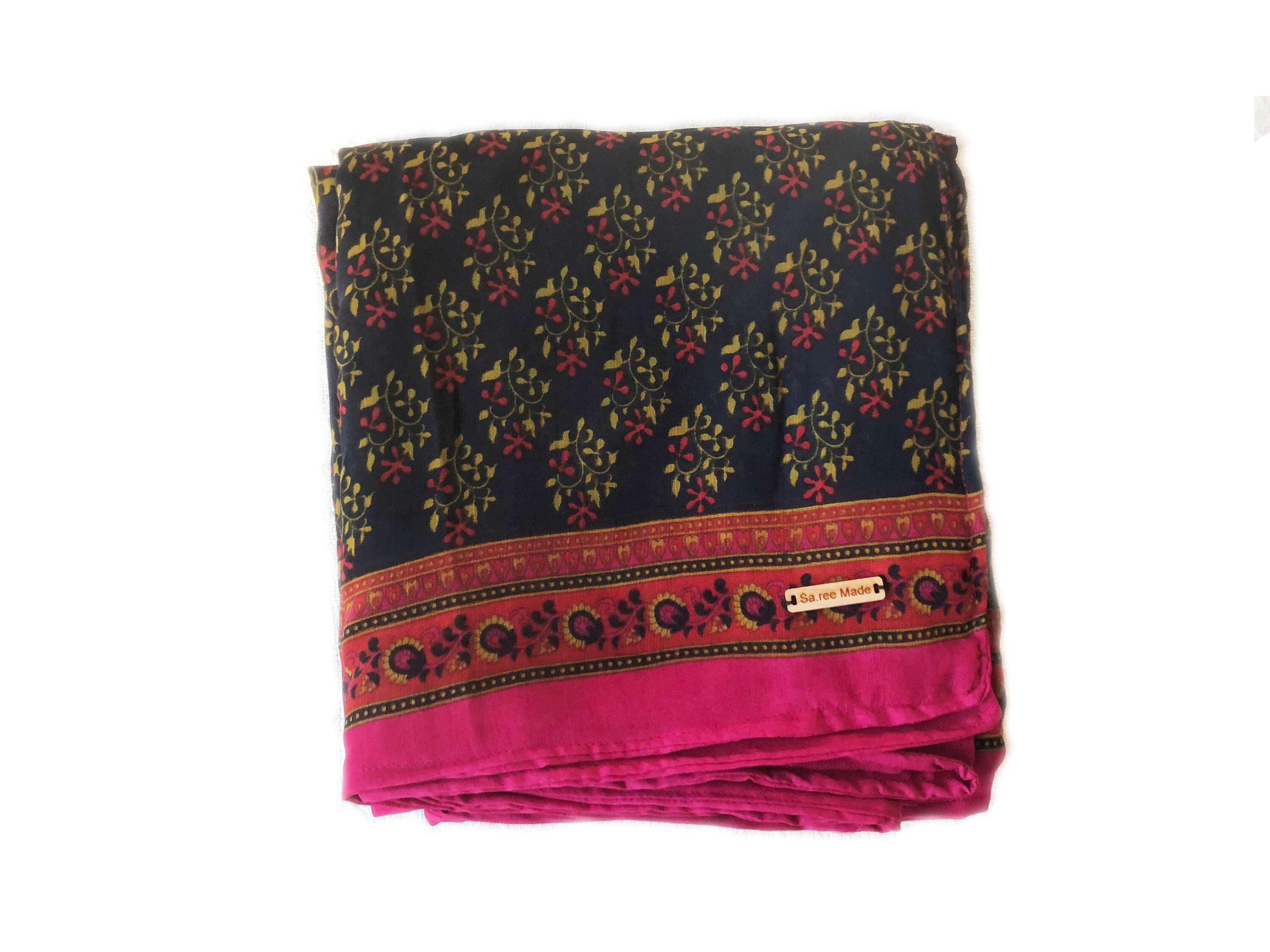 Blue Pink Throw Blanket, Throw Blanket, Boho Sofa Blanket, Boho Throw