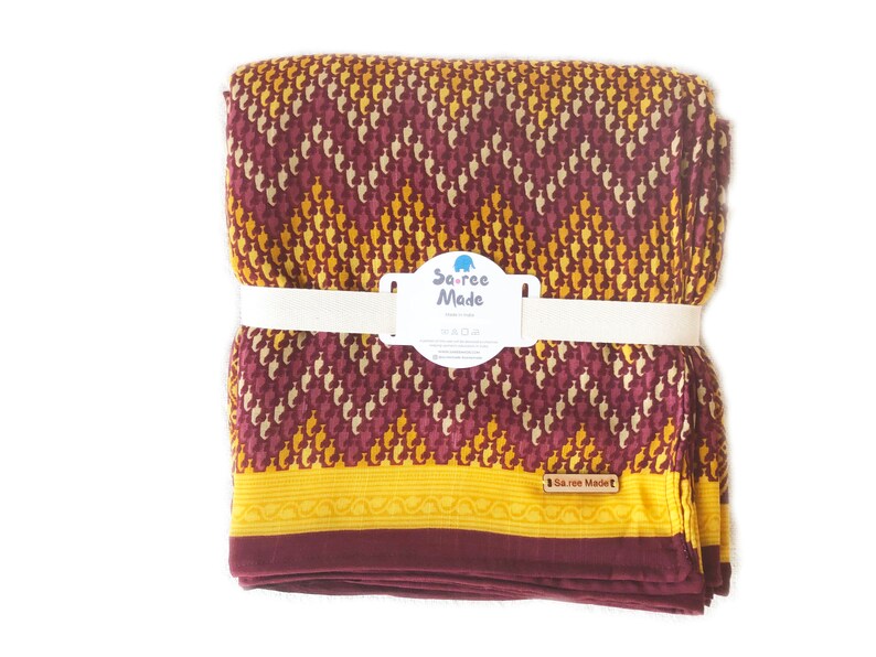 Brown Mustard Throw Blanket, Unique Throw Blanket, Boho Throw Blanket