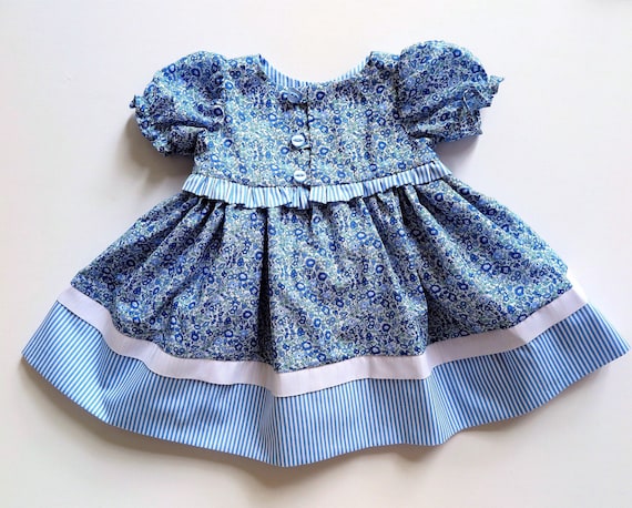 Baby dress with matching headband discount