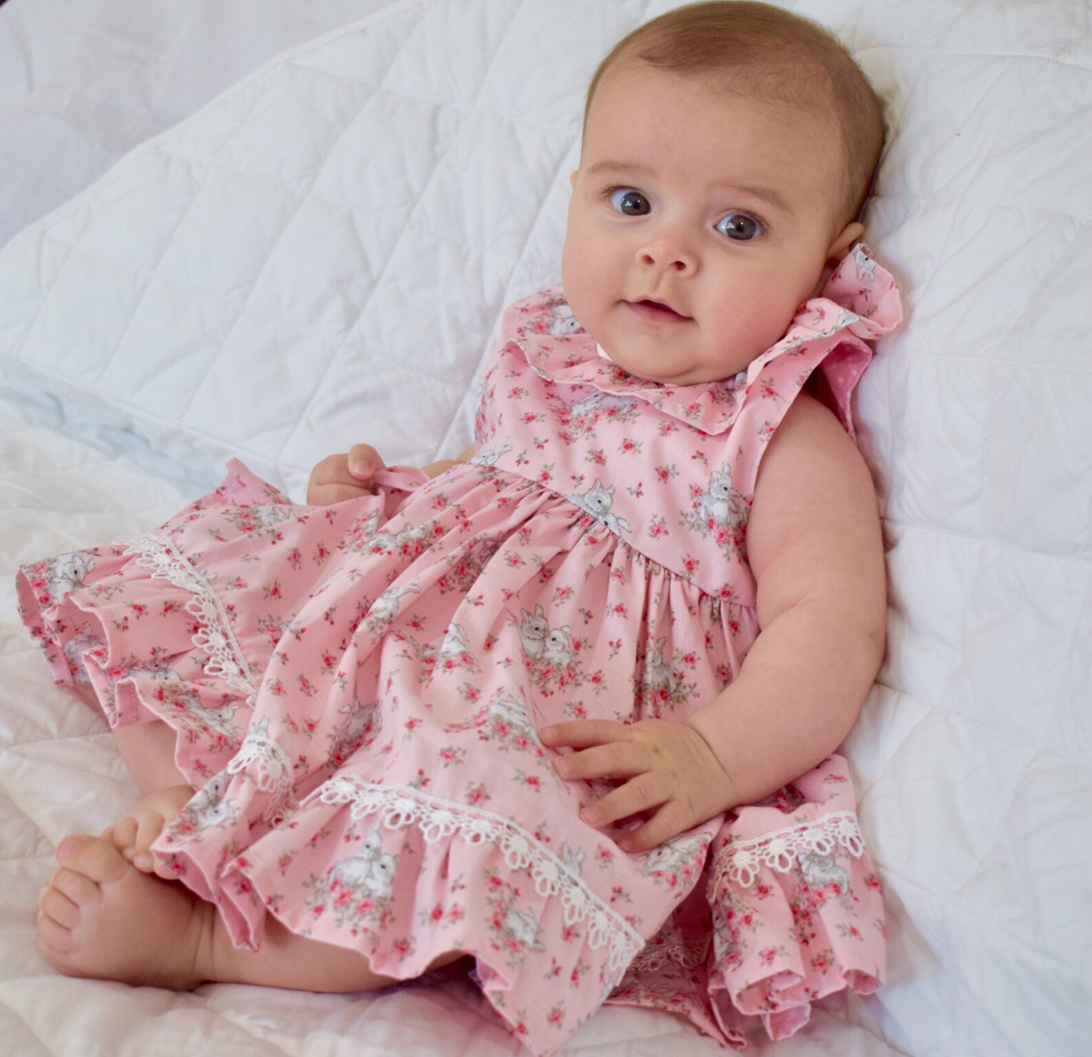 Baby Girl Dress Pink Baby Dress Baby Girl Dress With Etsy Australia