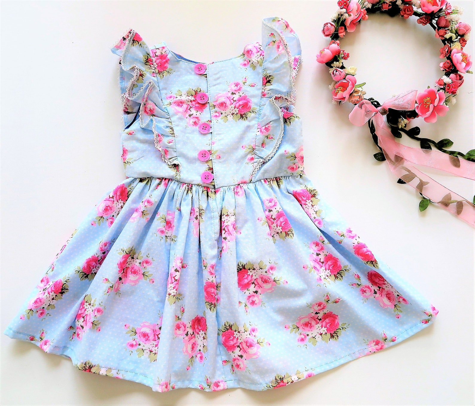 REDUCED 2yearold Dress Girl Clothes Girls Dress Toddler Etsy UK