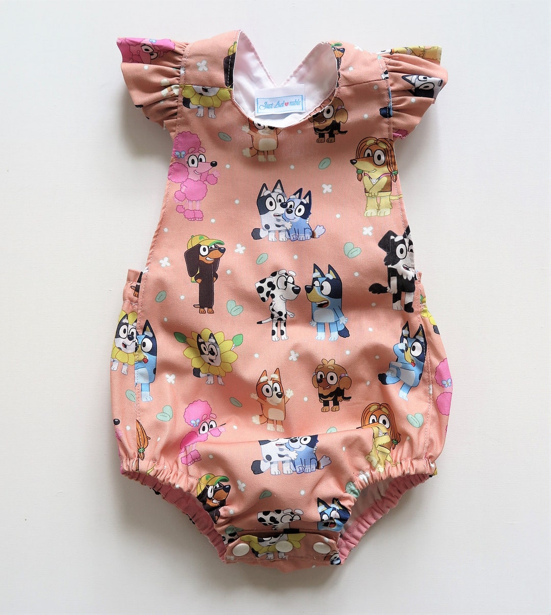 Bluey Baby Girl Clothes, Bluey Baby Girl Romper, Bluey Baby Girl