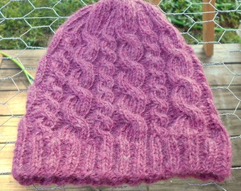 PATTERN - Cable Knit Beanie