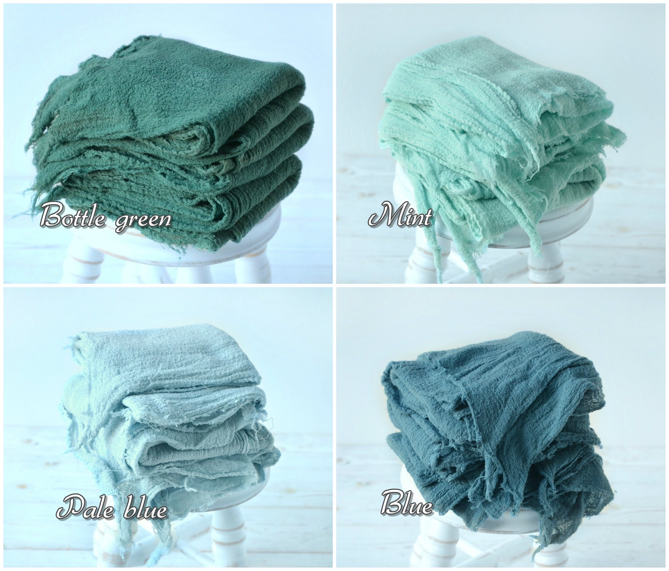 Newborn Rustic Cheesecloth Wrap Photo Prop / Newborn Soft Etsy