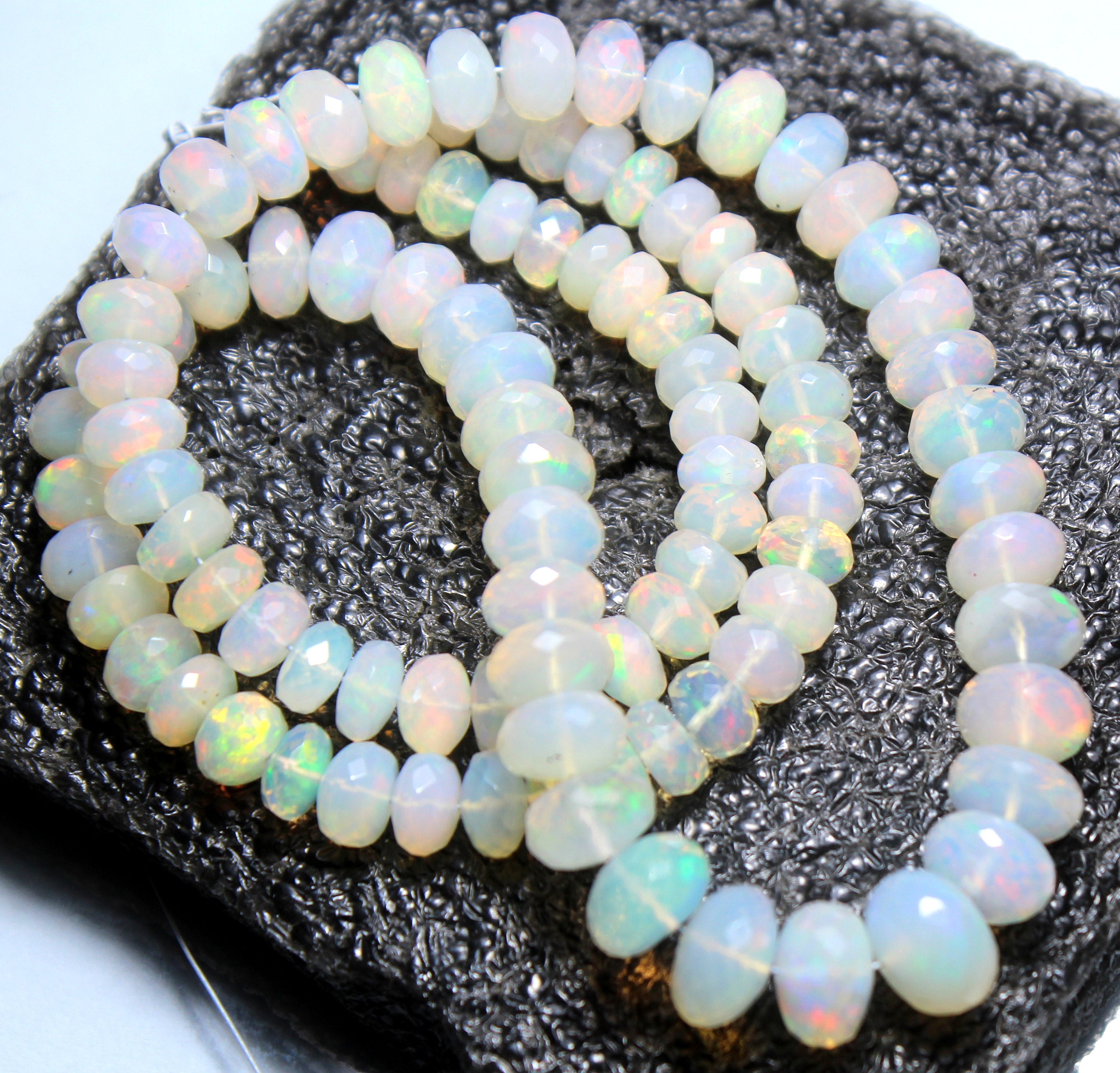 93.70 Carat Top Natural Opal Beads Crystal Opal Beads - Etsy UK