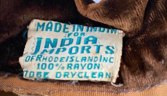 Vintage 60s Adini India Imports of Rhode Island D… - image 9