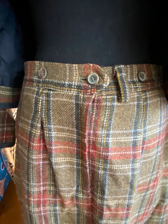 Vintage 70s Harvé Bernard Lord&Taylor Wool Skirt … - image 8