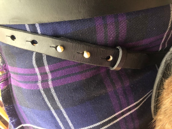 Sporran strap clearance