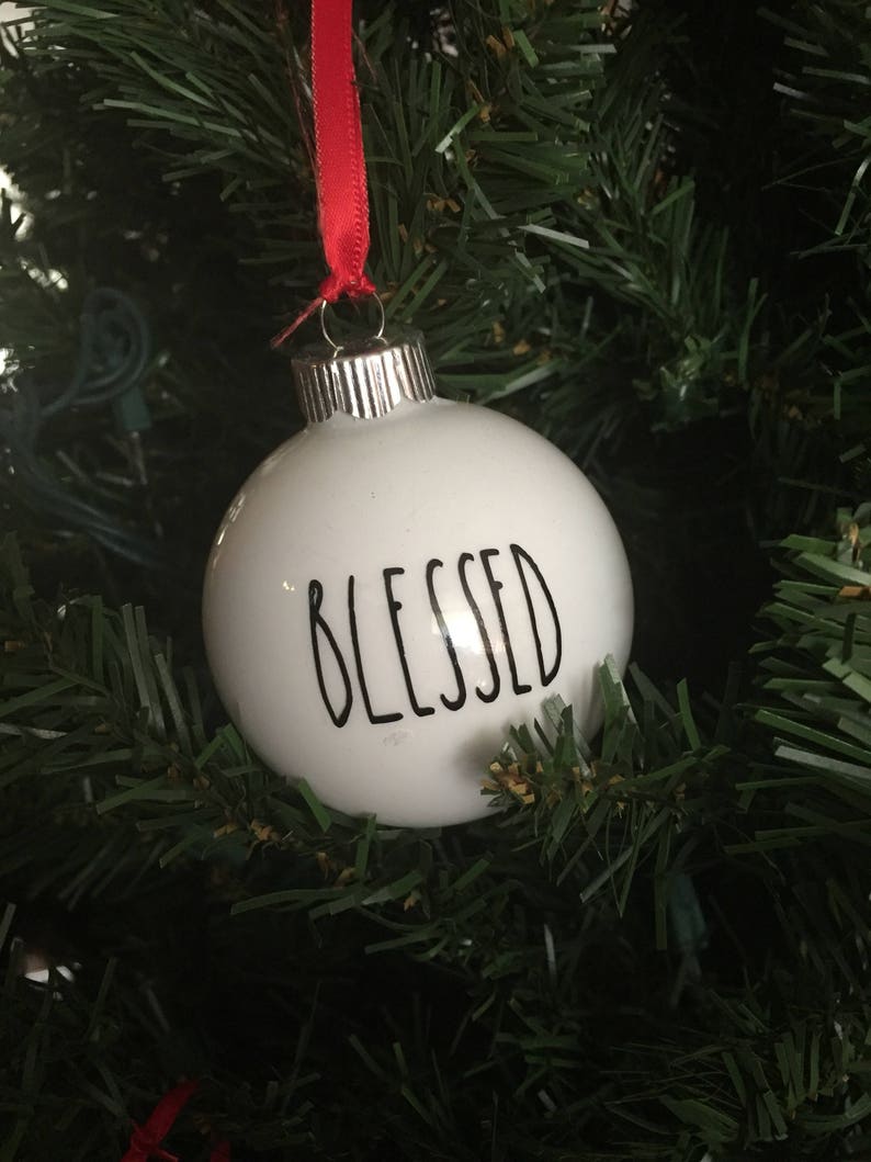 Rustic Farmhouse Christmas Ornaments,white Farmhouse Christmas