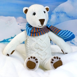 Polar Bear ILUQ knitting pattern