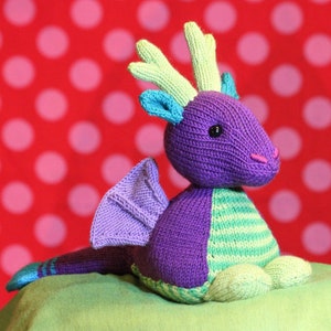 Martin the Dragon knitting pattern