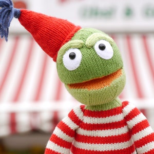 Knitting pattern POLDI THE FROG