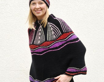 CAPE / PONCHO "Art Deco"