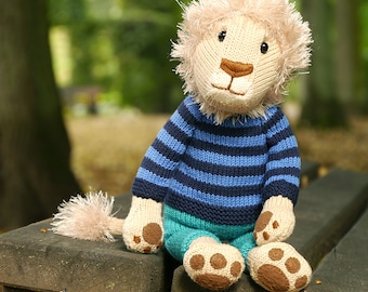 NELSON THE LION amigurumi knitting pattern