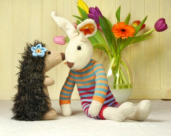 Nice Price Bundle HARE AND HEDGEHOG Knitting Pattern