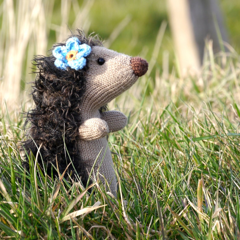 MONI the Hedgehog Lady, Knitting pattern image 2