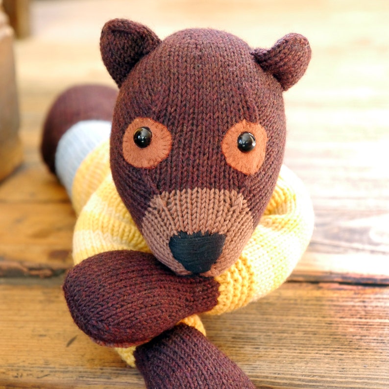 Teddy CARLOS and the honey bee, knitting pattern image 4