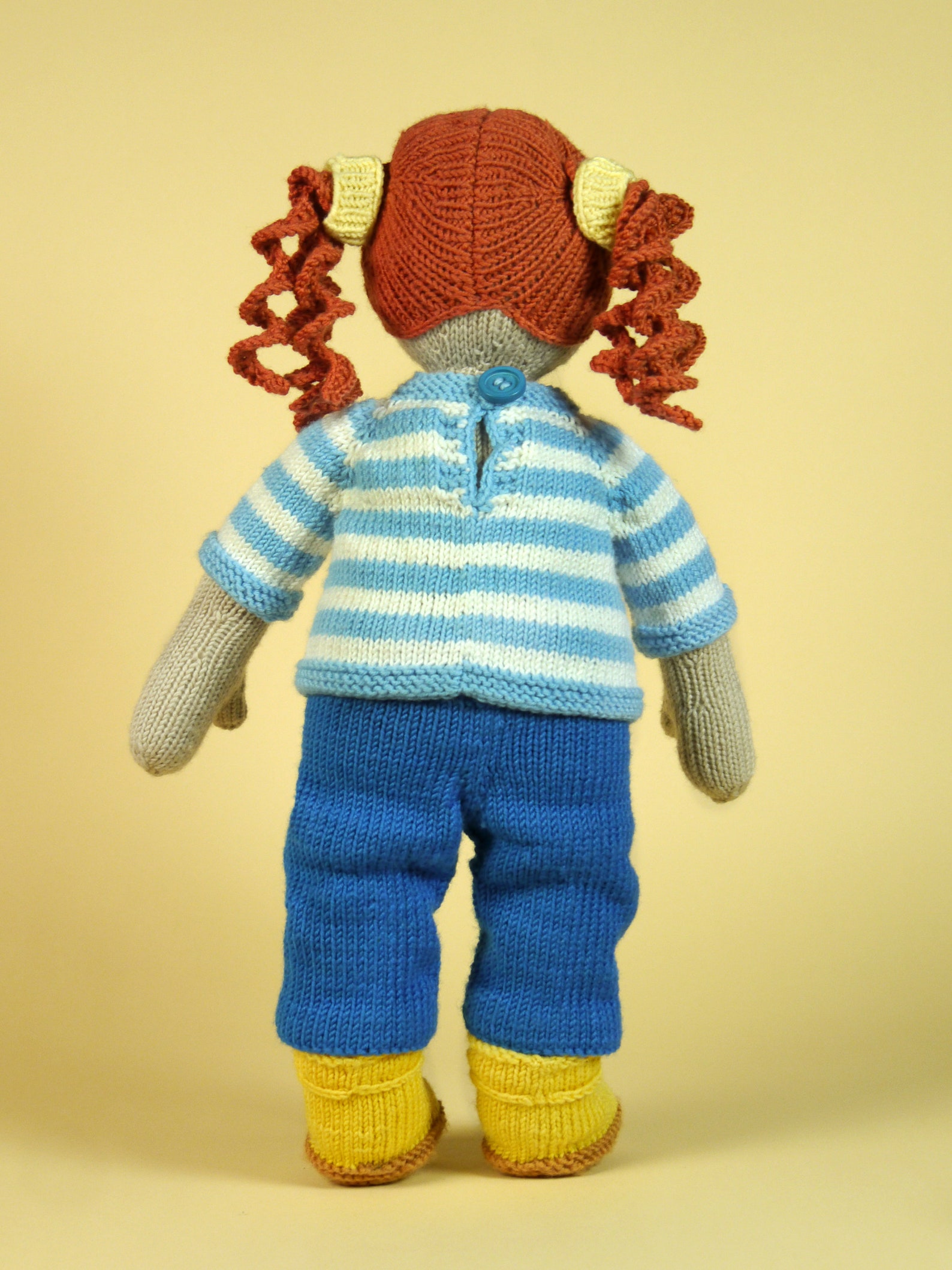 ANNI Doll With Wardrobe Knitting Pattern - Etsy