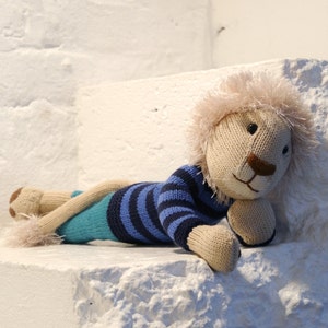 NELSON THE LION amigurumi knitting pattern image 4