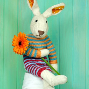 Easter Bunny JULIUS Knitting Pattern