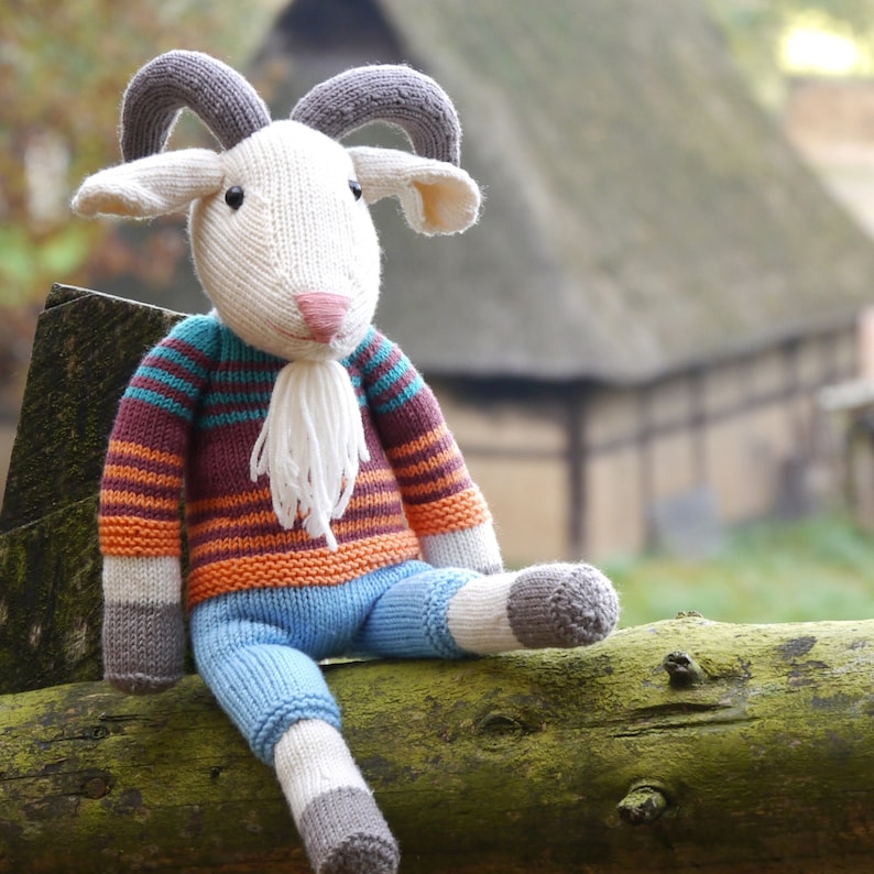 ERICH THE GOAT knitting pattern image 1