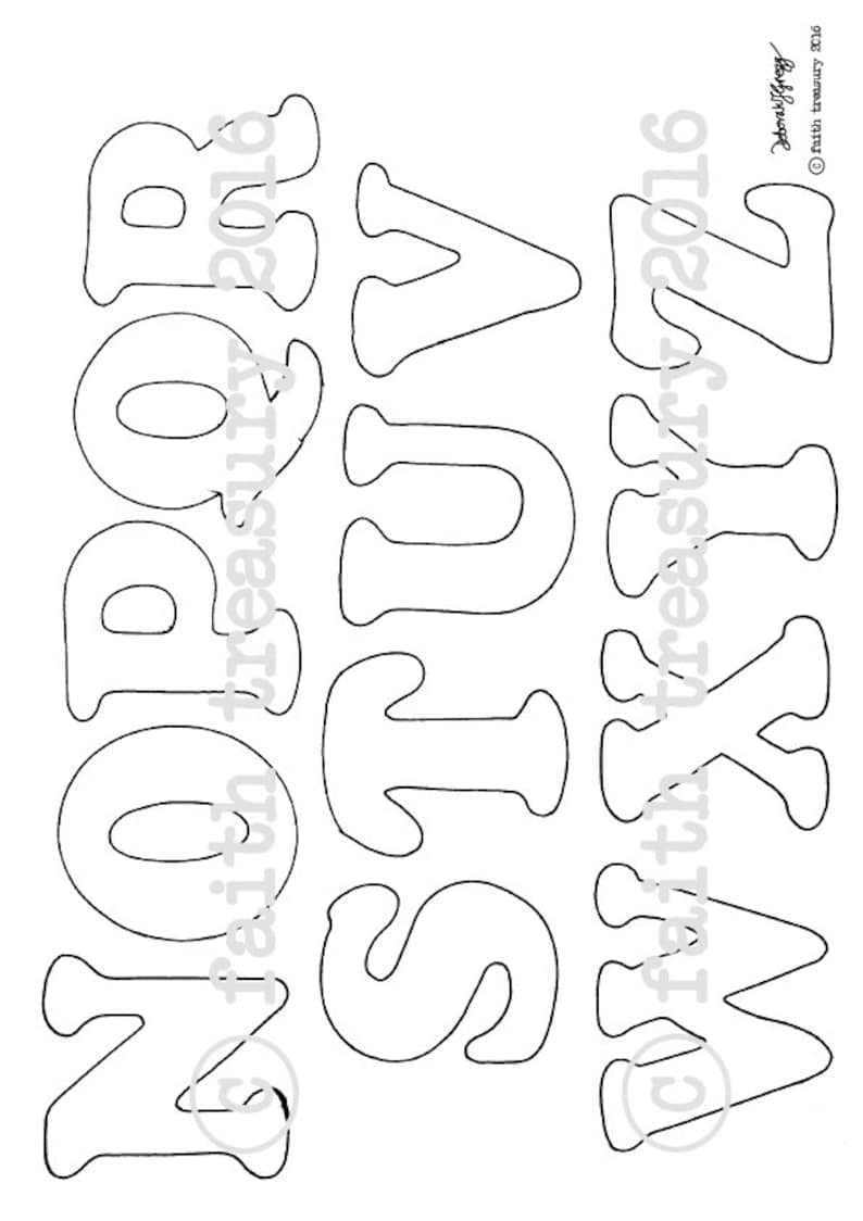 Alphabets Printable Bundle Pages for Bible Art Journaling - Etsy
