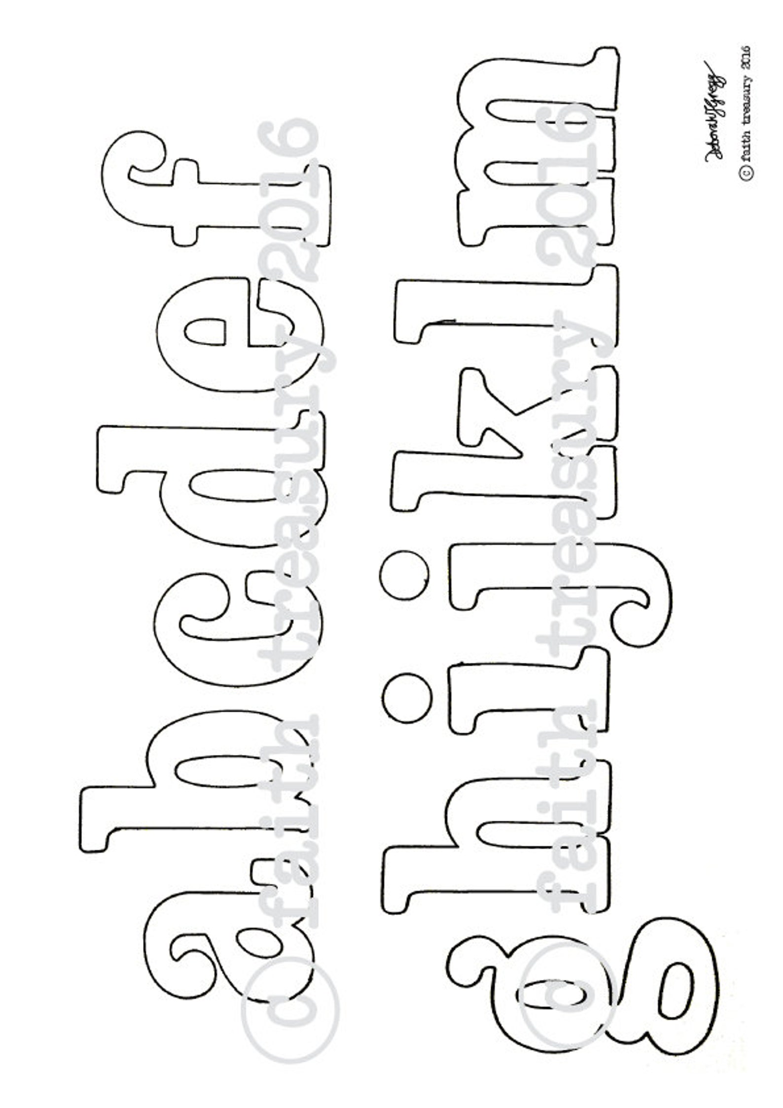 Alphabets Printable Bundle Pages for Bible Art Journaling - Etsy