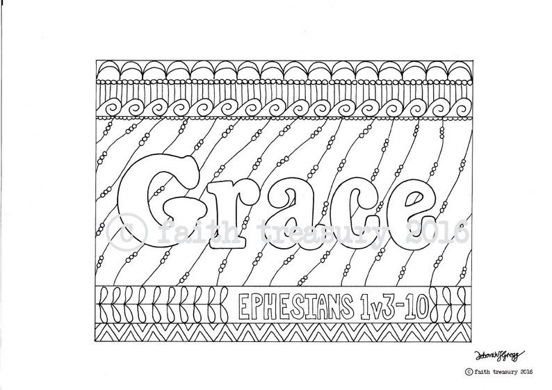 44 best ideas for coloring Grace Coloring Pages Printable