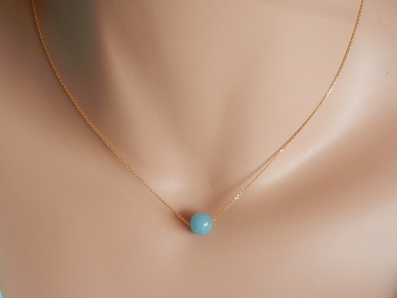 aquamarine Jewelry Personalized aquamarine necklace gold initial aquamarine necklace March Birthstone Necklace Custom Initial Necklace