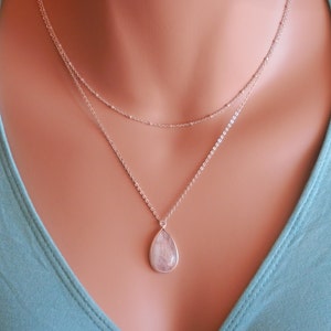 genuine moonstone necklace image 4