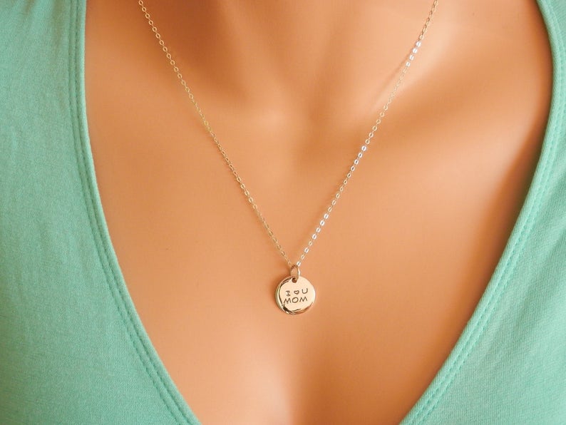 personalized mom necklace, mothers day gift image 2