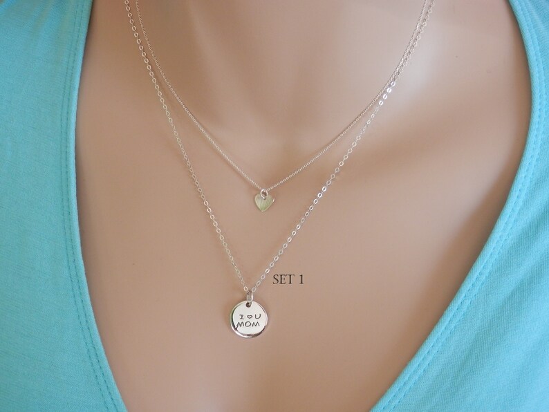 personalized mom necklace, mothers day gift image 8