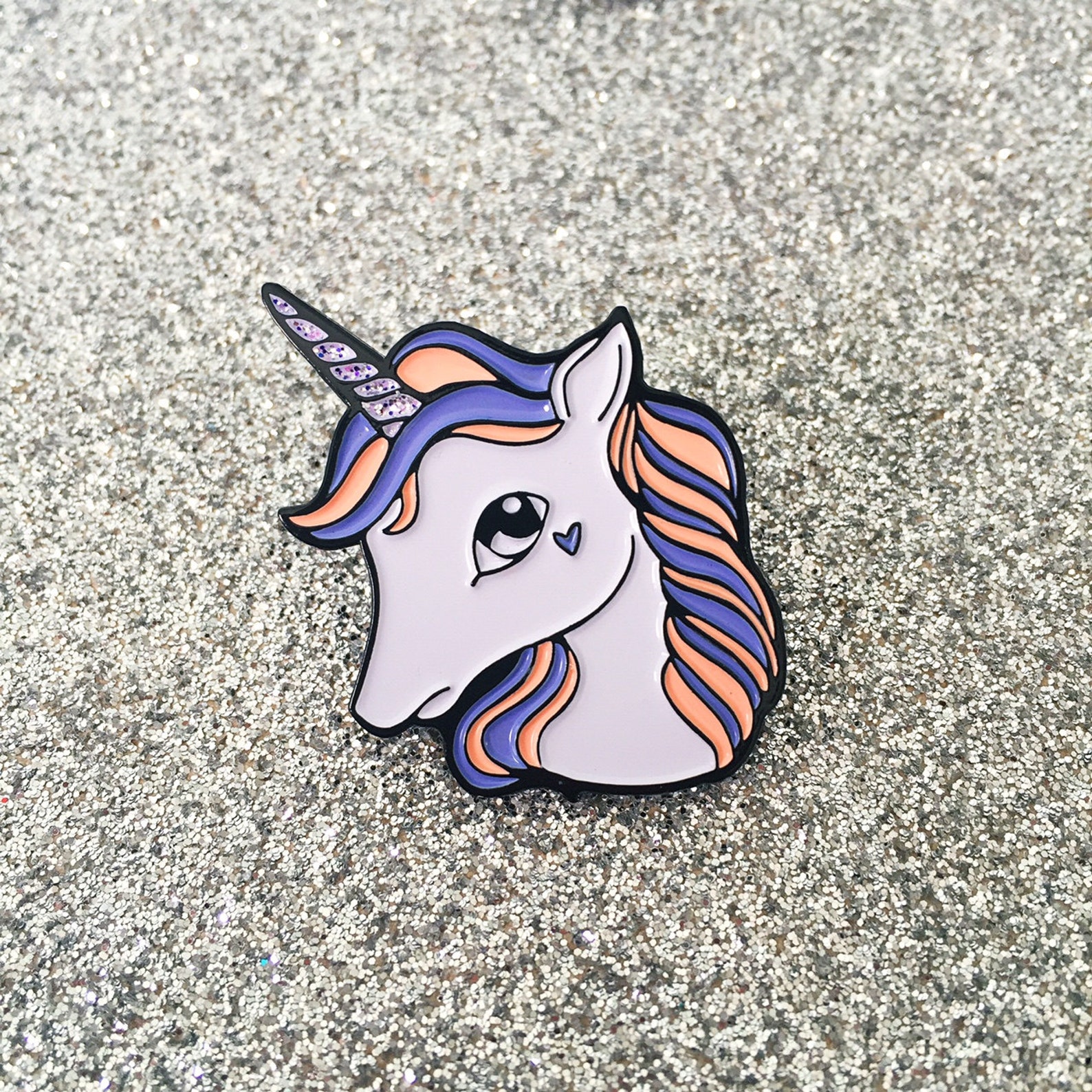 Unicorn Enamel Pins Etsy
