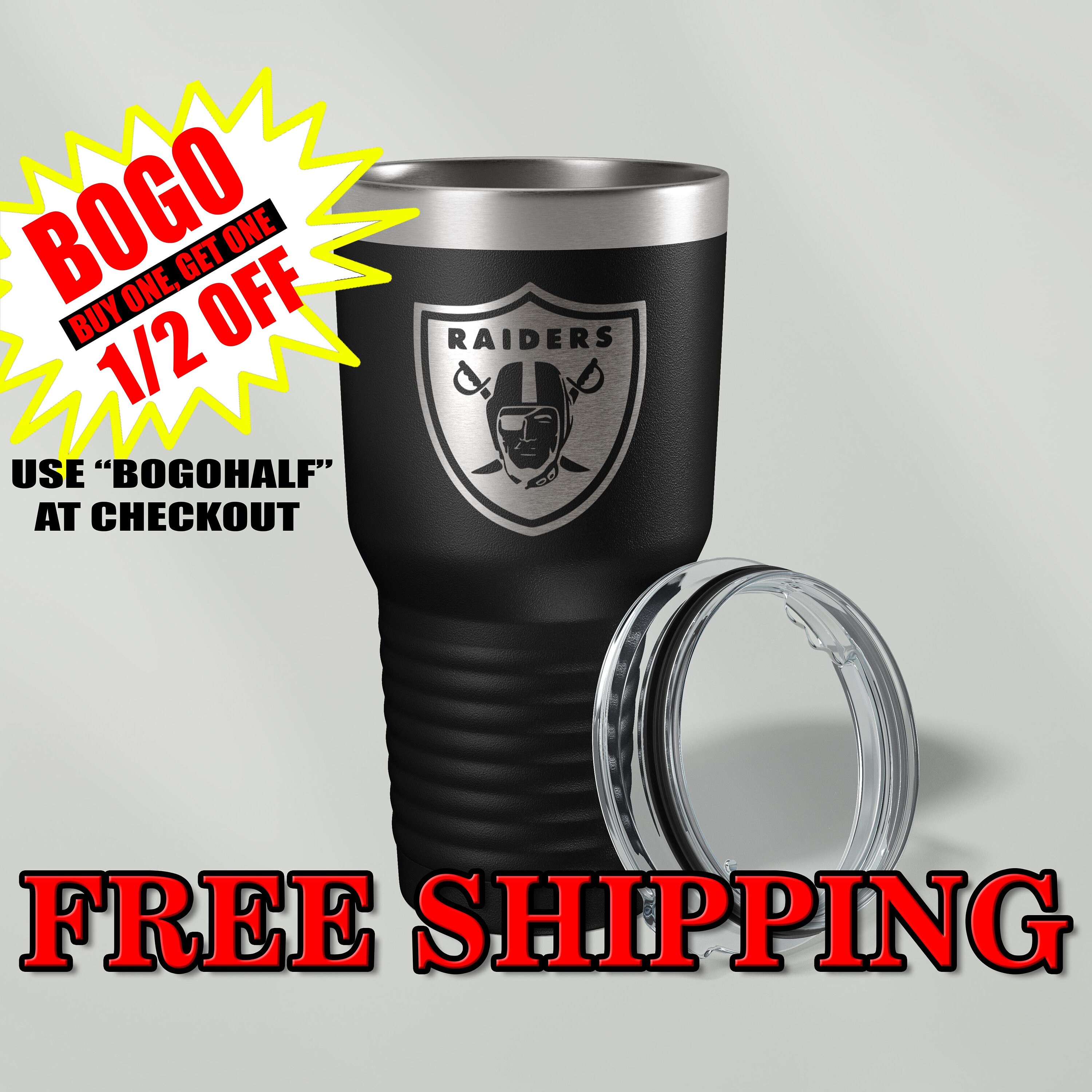 Las Vegas Raiders Personalized Custom Engraved Tumbler cup Etsy