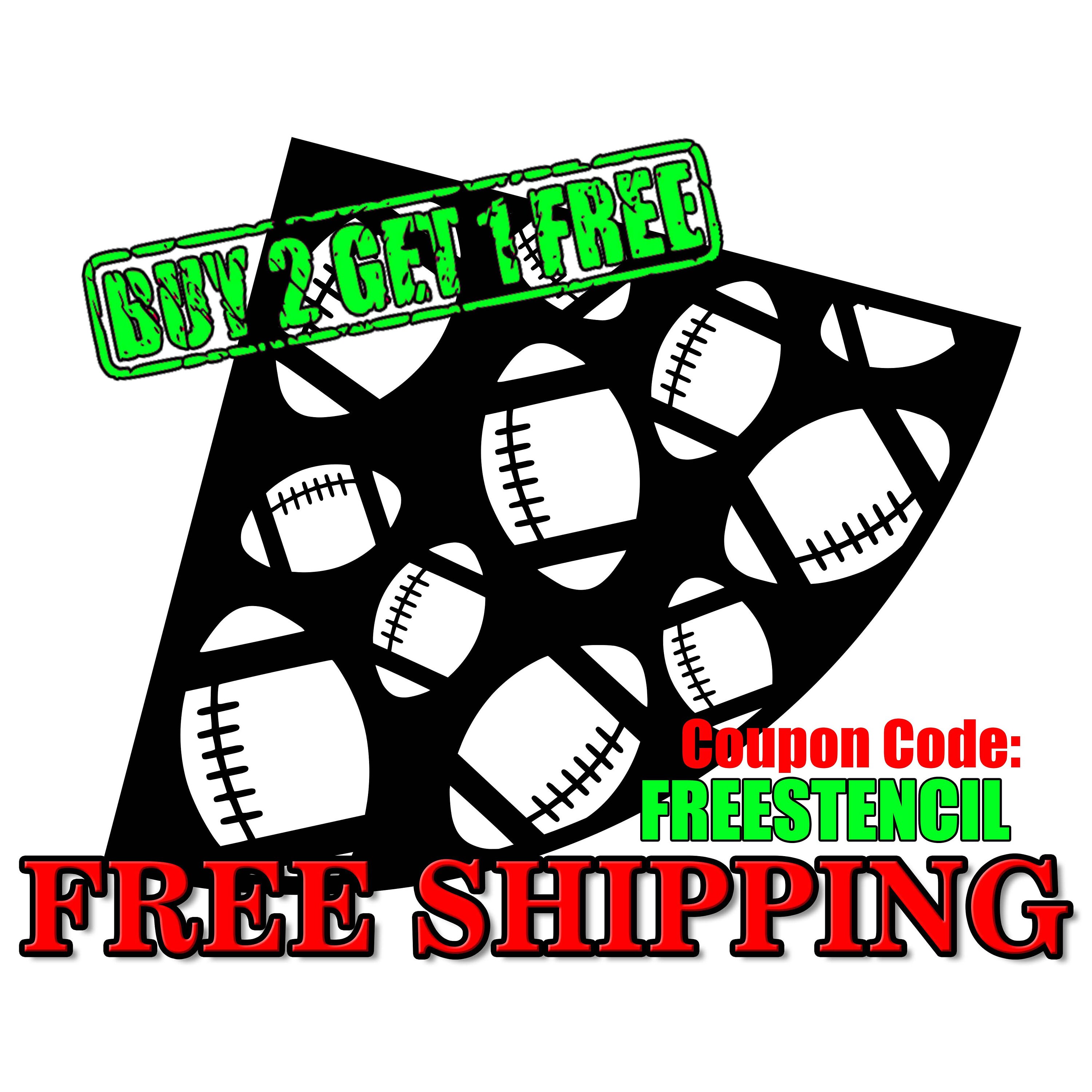 Football Print Design | Bleach Shirt Stencil | Acrylic Bleaching Temp…