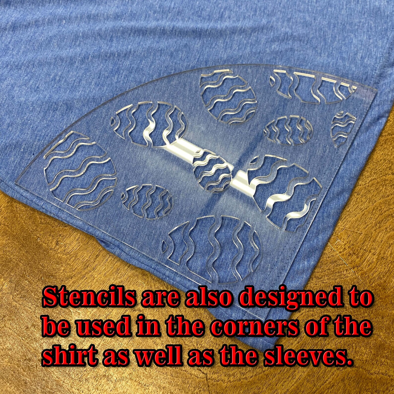Stripes Design Bleach Shirt Stencil Acrylic Bleaching | Etsy