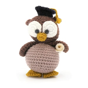 CROCHET PATTERN graduation owl