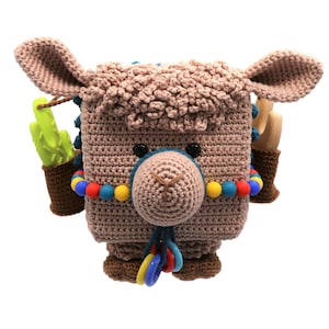 CROCHET PATTERN Activitycube Alpaca