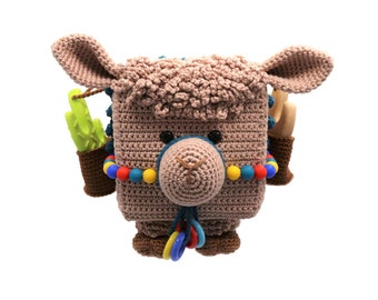 CROCHET PATTERN Activitycube Alpaca