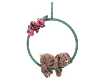 CROCHET PATTERN Easter bunny Ornament