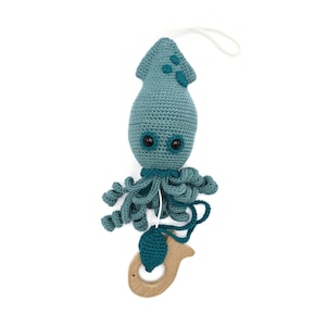 CROCHET PATTERN baby music box squid