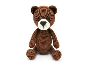 CROCHET PATTERN Bear Benjamin