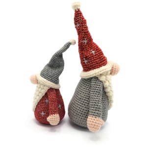 CROCHET PATTERN christmas gnome image 3