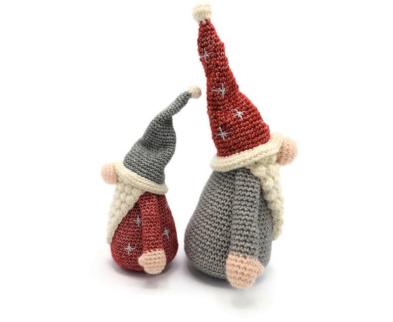 CROCHET PATTERN christmas gnome image 3