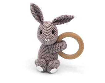 CROCHET PATTERN rattle bunny