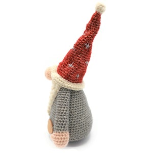 CROCHET PATTERN christmas gnome image 6